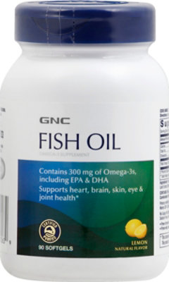 GNC Fish Oils 90 - 90 Count - Image 2