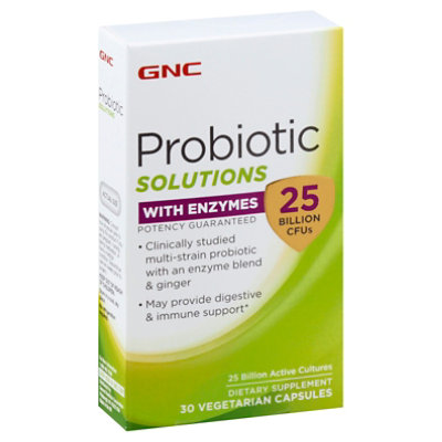 GNC Probiotic 25 Enzymes 30 Count Safeway