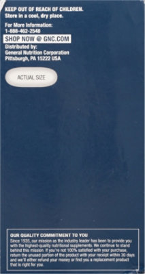 GNC Triple Strength Fish  Coq12 - 60 Count - Image 5