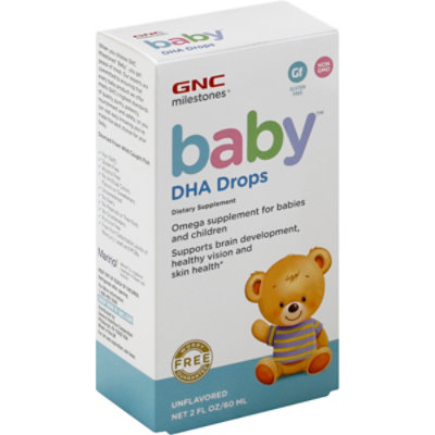 GNC Baby Dha Drops - 2 Oz - Image 1
