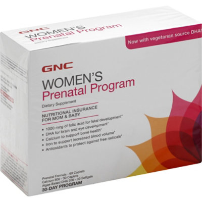 GNC Womens Prenatal Progam - 30 Count - Image 1