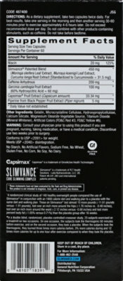 BodyDynamix Slimvance Thermo - 120 Count - Image 3