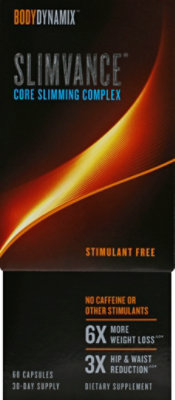 BodyDynamix Slimvance Stim Free - 60 Count - Image 2