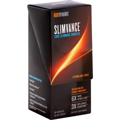 BodyDynamix Slimvance Stim Free - 60 Count - Image 1