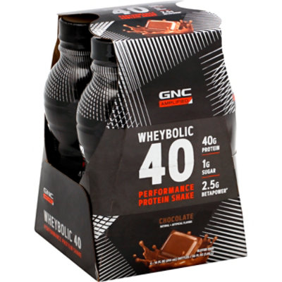 GNC Amp Wheybolic 40 - Vanilla - 12 Bottles