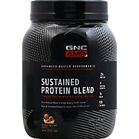GNC Amp Protein Blend Sustained Peanut Butter Puffs - 32.59 Oz - Image 2