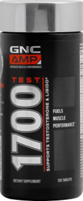 GNC Amp Test 1702 - 120 Count - Image 2