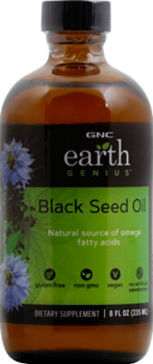 GNC Earth Genius Black Seed Oil - 8 Oz - Image 2