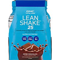 GNC Total Lean Shake Swiss Chocolate - 4-14 Fl. Oz. - Image 6