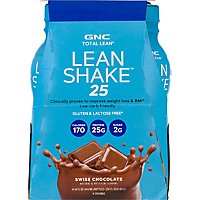 GNC Total Lean Shake Swiss Chocolate - 4-14 Fl. Oz. - Image 2