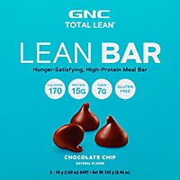 GNC Total Lean Bar Chocolate Chip - 5-1.69 Oz - Image 2