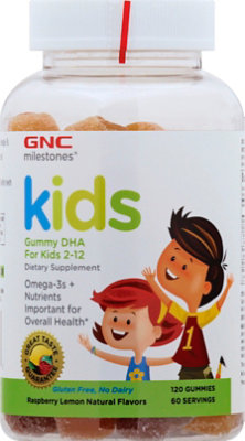 GNC Kids Dha Gummy - 120 Count - Image 2