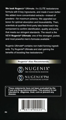 Nugenix Ultimate - 120 Count - Image 3