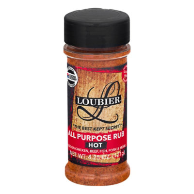 All Purpose Rub Hot - 4.25 Oz