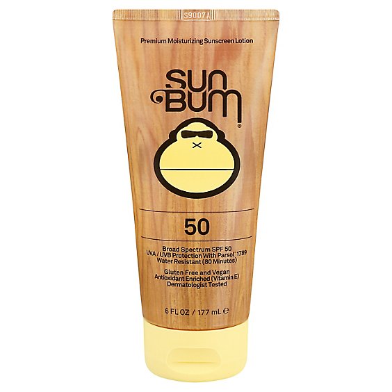 Sun Bum Sunscreen Lotion Broad Spectrum SPF 50 - 6 Fl. Oz.