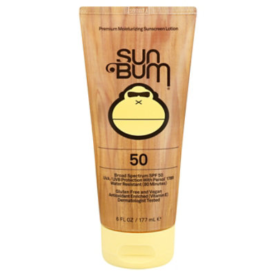 Sun Bum Sunscreen Lotion Broad Spectrum SPF 50 - 6 Fl. Oz. - Image 1