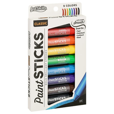 Artskills Paint Sticks 8 Count Haggen