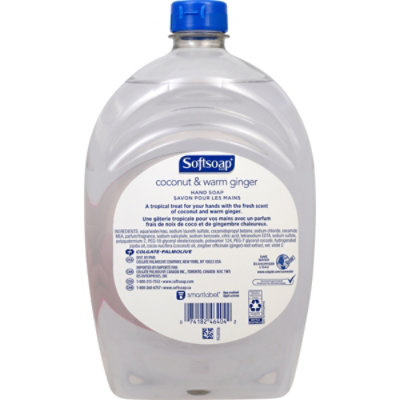 Softsoap Hand Soap Refill Coconut & Warm Ginger - 50 Fl. Oz. - Image 5