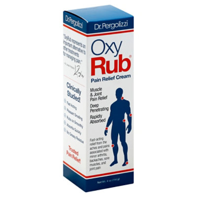 Oxyrub Cream - 4 Oz - Image 1
