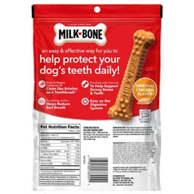 Milk-Bone Brushing Chews Dental Treats Daily Mini 18 Count - 7.1 Oz - Image 8