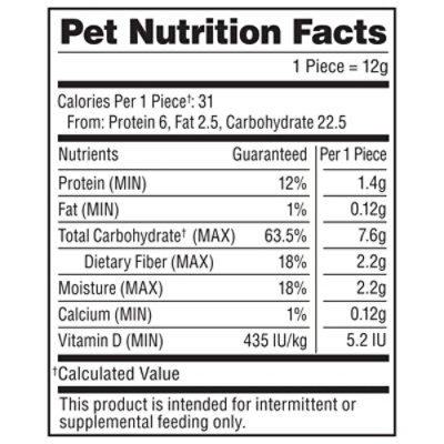 Milk-Bone Brushing Chews Dental Treats Daily Mini 18 Count - 7.1 Oz - Image 7