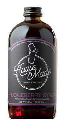 House Made Huckleberry Syrup - 500 Ml - Image 1