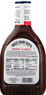 Sweet Baby Rays Barbecue Sauce Sweet N Spicy - 40 Oz - Image 5