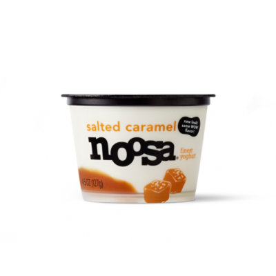 Noosa Finest Yoghurt Salted Caramel - 4 Oz - Image 1