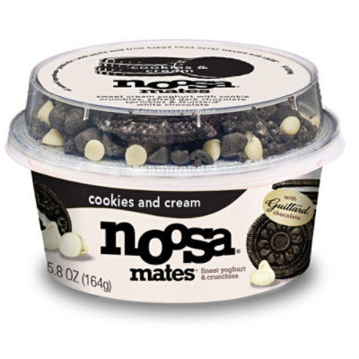 Noosa Mates Yoghurt & Crunchies Cookies & Cream - 5.8 Oz