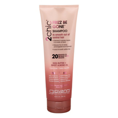 2chic Shampoo Frizz Be Gone Shea Butter + Sweet Almond Oil - 8.5 Fl. Oz. - Image 3