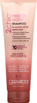 2chic Shampoo Frizz Be Gone Shea Butter + Sweet Almond Oil - 8.5 Fl. Oz. - Image 2