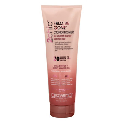 2chic Conditioner Frizz Be Gone Shea Butter + Sweet Almond Oil - 8.5 Fl. Oz. - Image 3