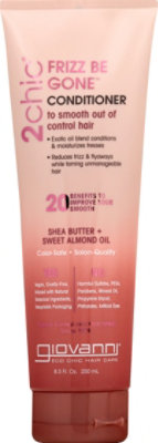 2chic Conditioner Frizz Be Gone Shea Butter + Sweet Almond Oil - 8.5 Fl. Oz. - Image 2