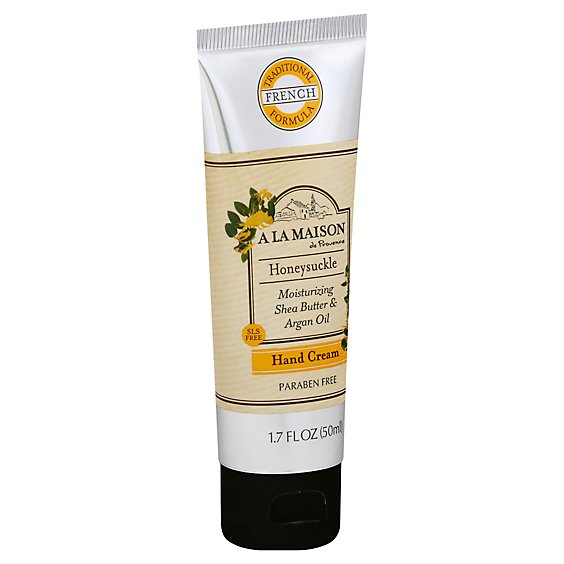 A La Maison De Provence Cream Hand Honeysuckle - 1.7 Oz