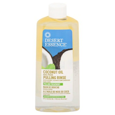 Desert Essence Pulling Rinse Dual Phase Coconut Oil - 8 Fl. Oz. - Image 3