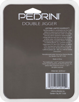 Pedrini Double Jigger Red - Each - Image 3