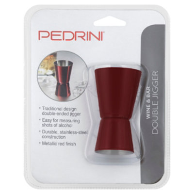 Pedrini Double Jigger Red - Each - Image 1