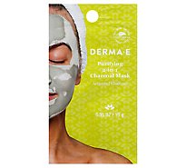 Derma E Charcoal Mask Purifying 2 In 1 - 0.35 Oz