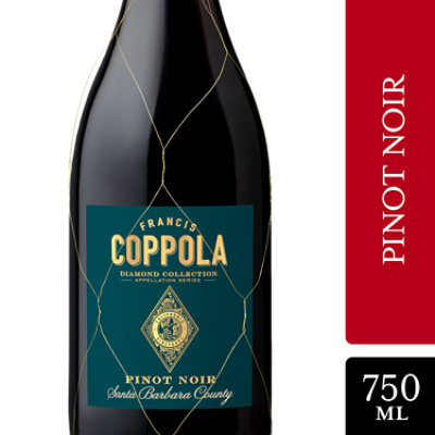 Coppola Diamond Appellation Series Santa Barbara County Pinot Noir Red Wine California - 750 Ml - Image 1