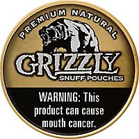 Grizzly Tobacco Snuff Pouches - 0.82 Oz - Image 2