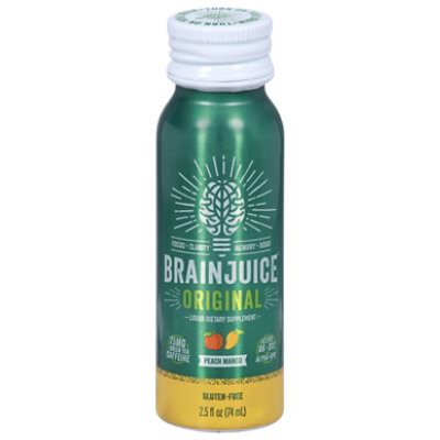 BrainJuice Supplement Lqd Brn - 2.5 Oz