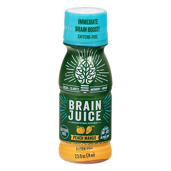 BrainJuice Supplement Lqd Brn Dcf - 2.5 Oz