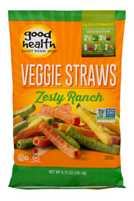 Good Health Veggie Straws Zesty Ranch - 6.75 Oz - Image 3