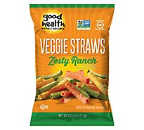 Good Health Veggie Straws Zesty Ranch - 6.75 Oz