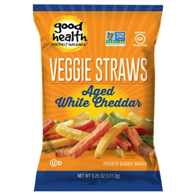 Good Health Veggie Straws Aged White Cheddar - 6.75 Oz - Image 2