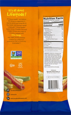 Good Health Veggie Straws Aged White Cheddar - 6.75 Oz - Image 6