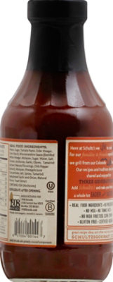 Schultzs Gourmet Sauce Bbq Swt Hckry - 18 Oz - Image 3