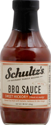 Schultzs Gourmet Sauce Bbq Swt Hckry - 18 Oz - Image 2