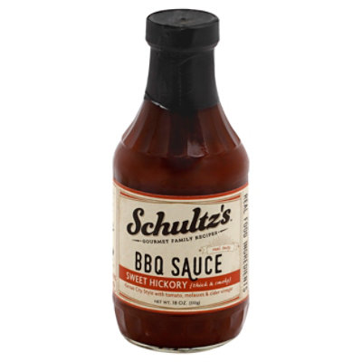 Schultzs Gourmet Sauce Bbq Swt Hckry - 18 Oz - Image 1