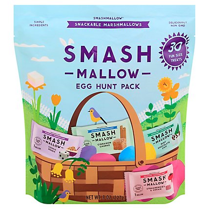 Smashmallow Marshmallows Snackable Malloween 25 Count - 8 Oz - Image 1
